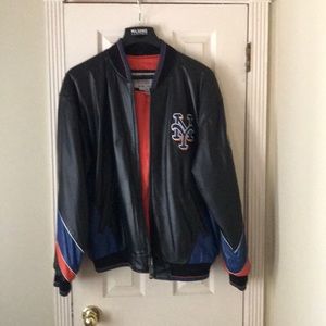 New York Mets leather jacket